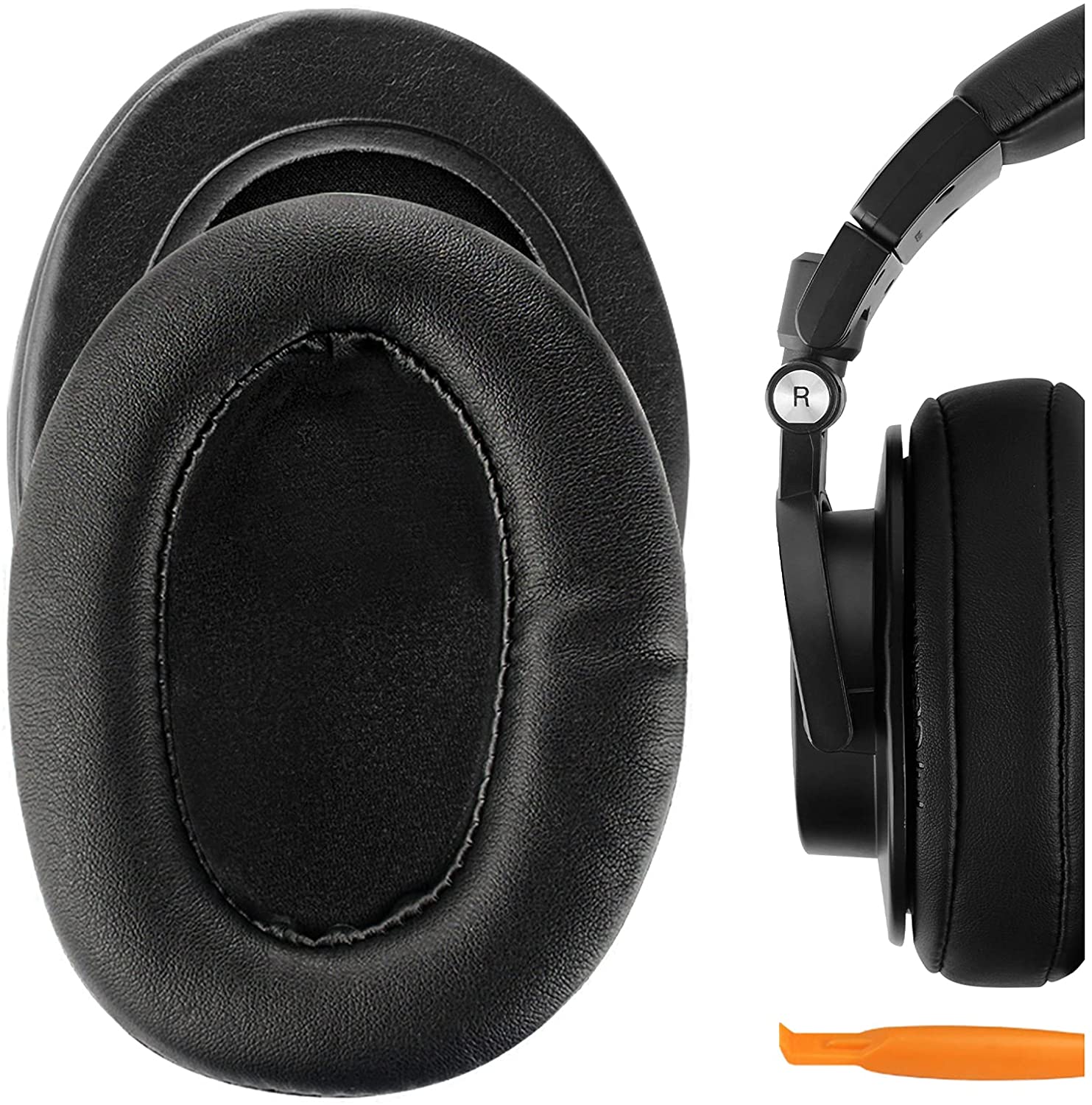 Audio Technica Headphone Ath-M20X - Hoogwaardige, vervangbare oorkussens van kunstleer voor