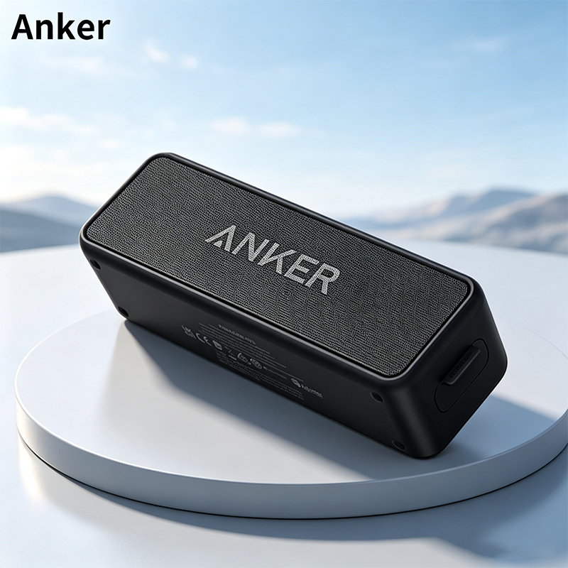 Anker Speaker Soundcore Boom 2 - Anker Soundcore 2 draagbare Bluetooth-luidspreker, draadloos,