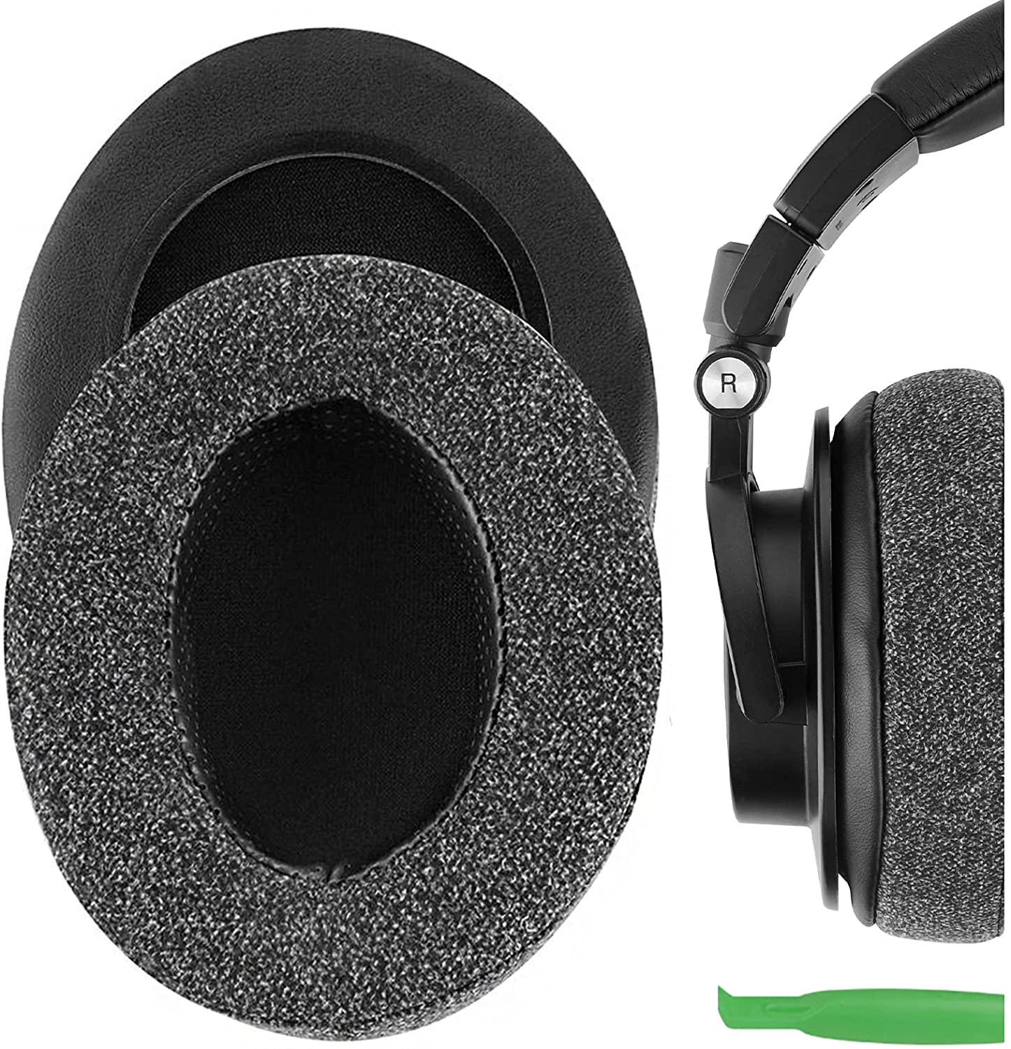 Audio Technica Headphone Ath-M20X - Comfortabele linnen vervangende oorkussens voor Audio-Technica