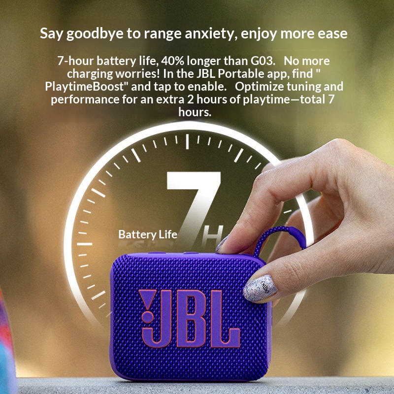 JBL GO4: kleine Bluetooth-luid - Jbl Speaker Go 4 recensie en prijs